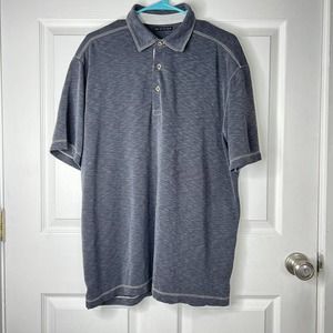 Age of Wisdom Polo Shirt Mens XL Collared Short Sleeve Casual 3 Button Shirt